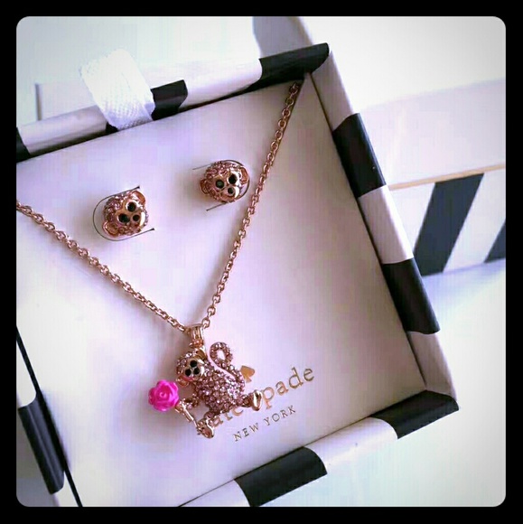 kate spade monkey earrings
